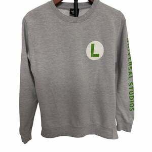 Universal Studios Super Nintendo World Luigi Graphic Crewneck Sweatshirt /0065